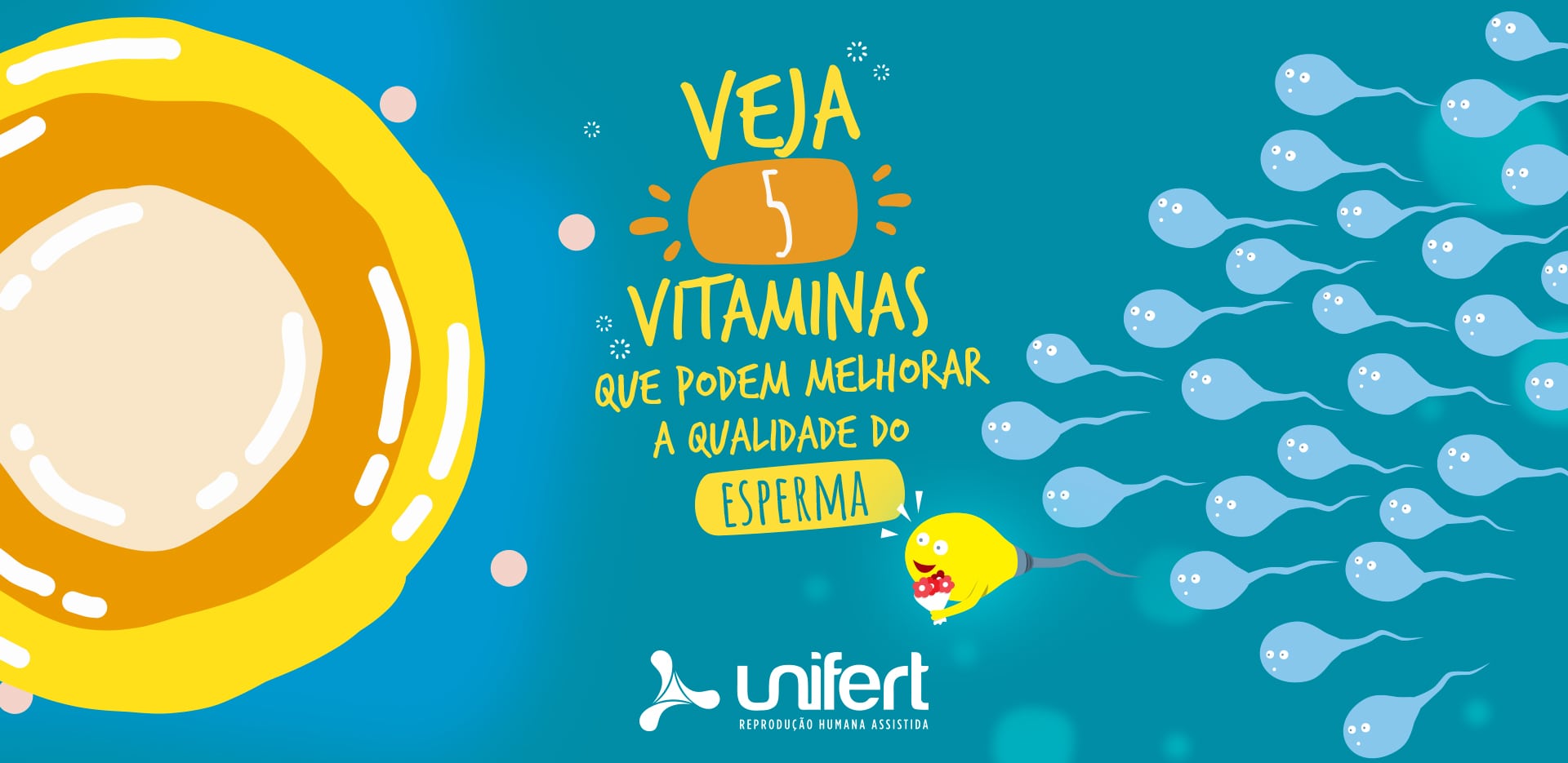 Veja 5 vitaminas que podem melhorar a qualidade do esperma Unifert foto